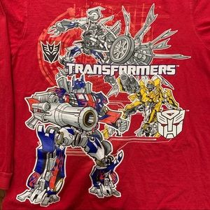 Retro 2007 Hasbro Toys Transformers L/S size XL